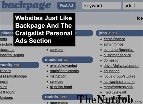 9 Sites Like Backpage & Craigslist Personals (2024).